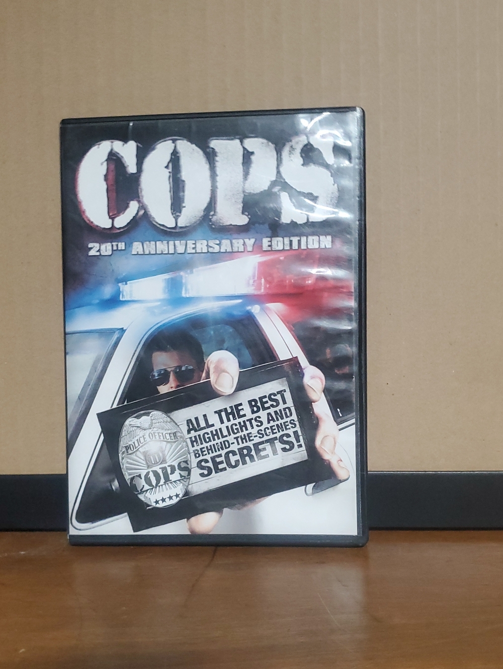 COPS 20th Anniversary Edition DVD - Black Case